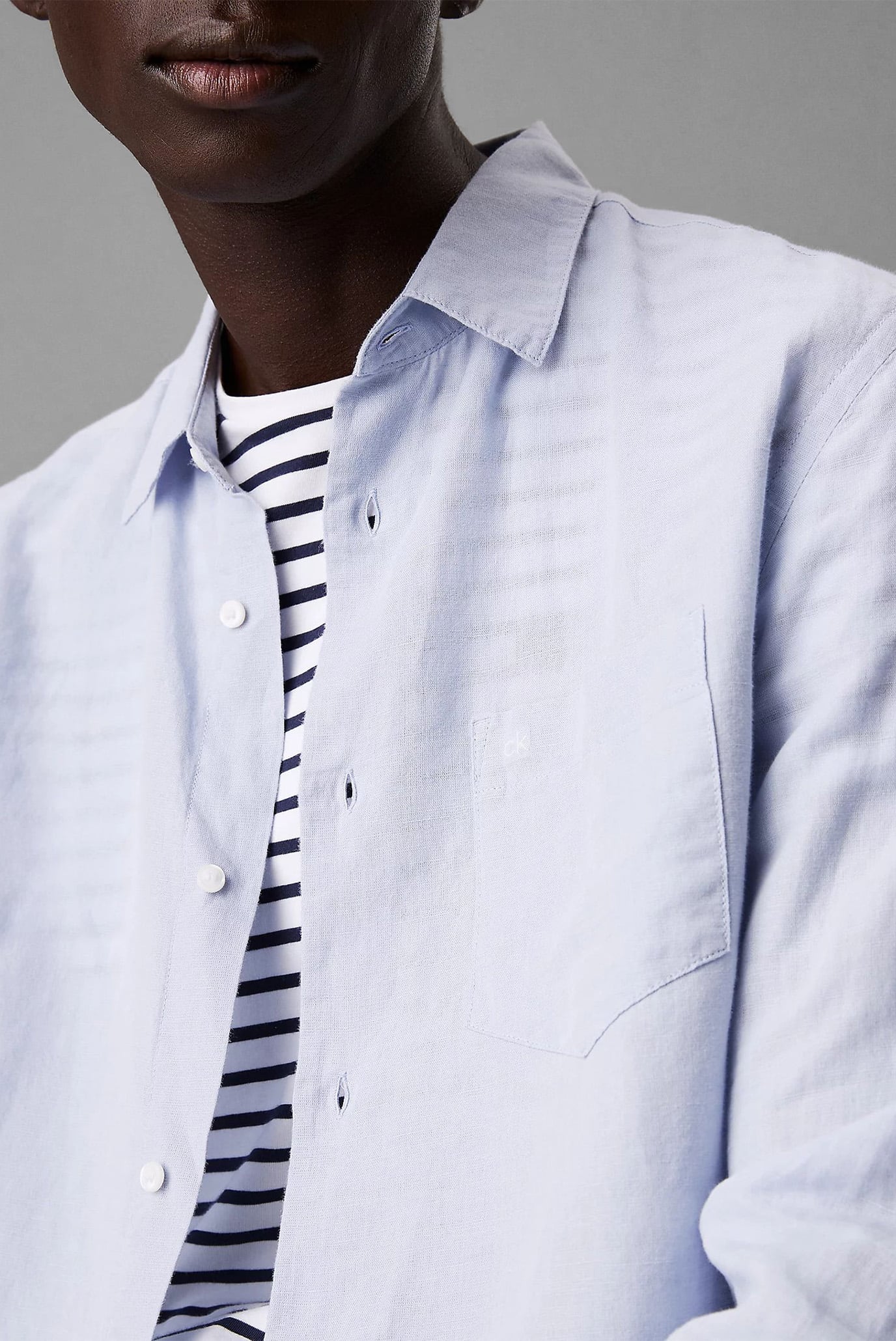 Рубашка LINEN COTTON REGULAR L S SHIRT 4