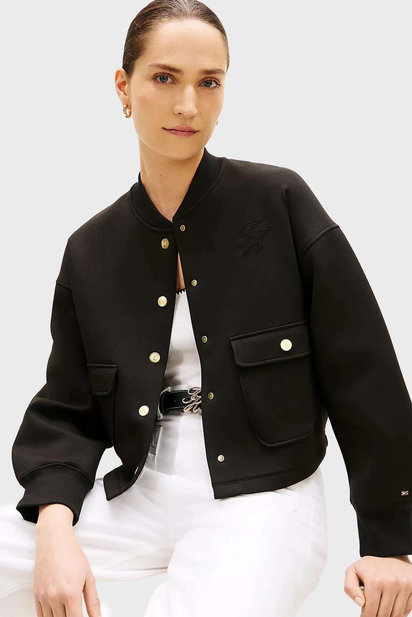 Кардиган GOLD BUTTON BOMBER 4