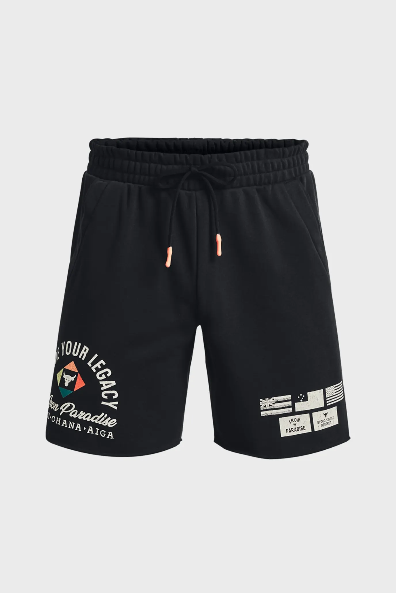 Мужские черные шорты Pjt Rck HW Terry Sts Fam 6