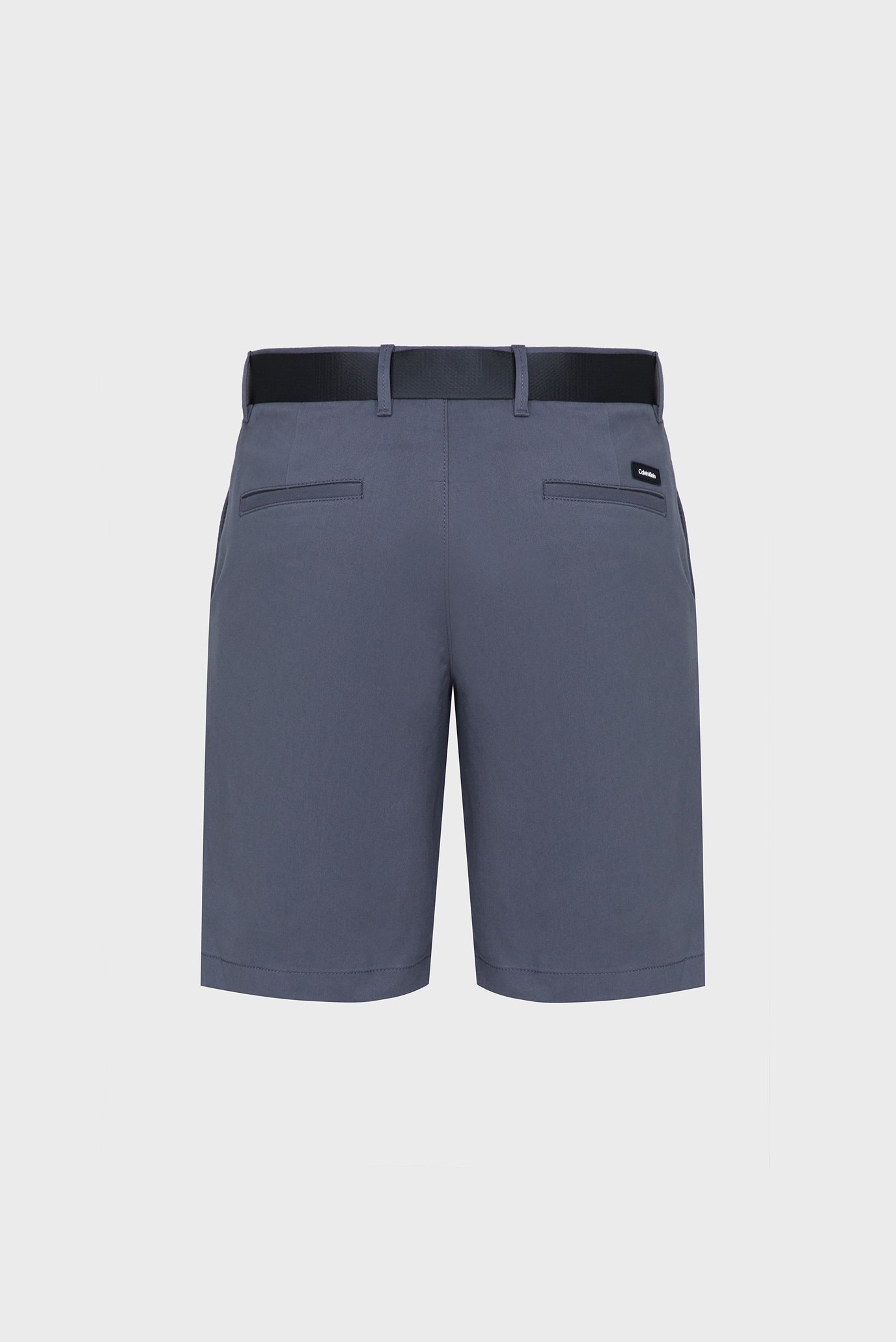 Мужские серые шорты MODERN TWILL SLIM SHORT BELT 2