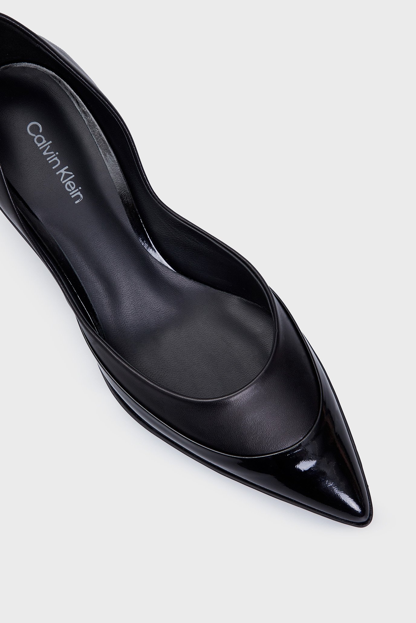 Женские черные кожаные туфли D'ORSAY PUMP 45 MIX M 2