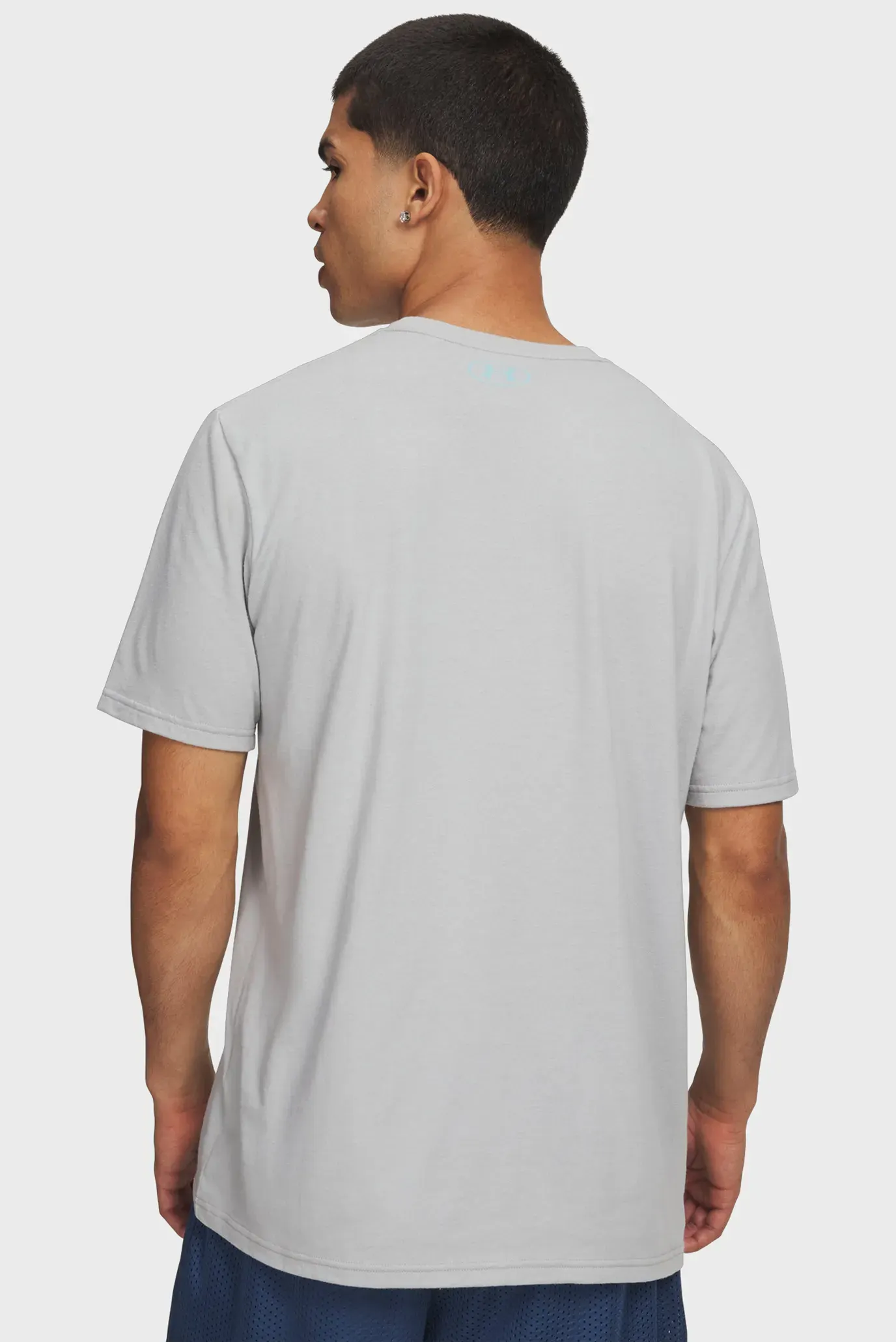 Футболка UA M WM Locker Tag SS-GRY 2