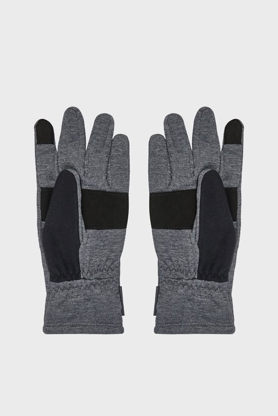 Мужские серые перчатки UA Storm® Fleece Gloves