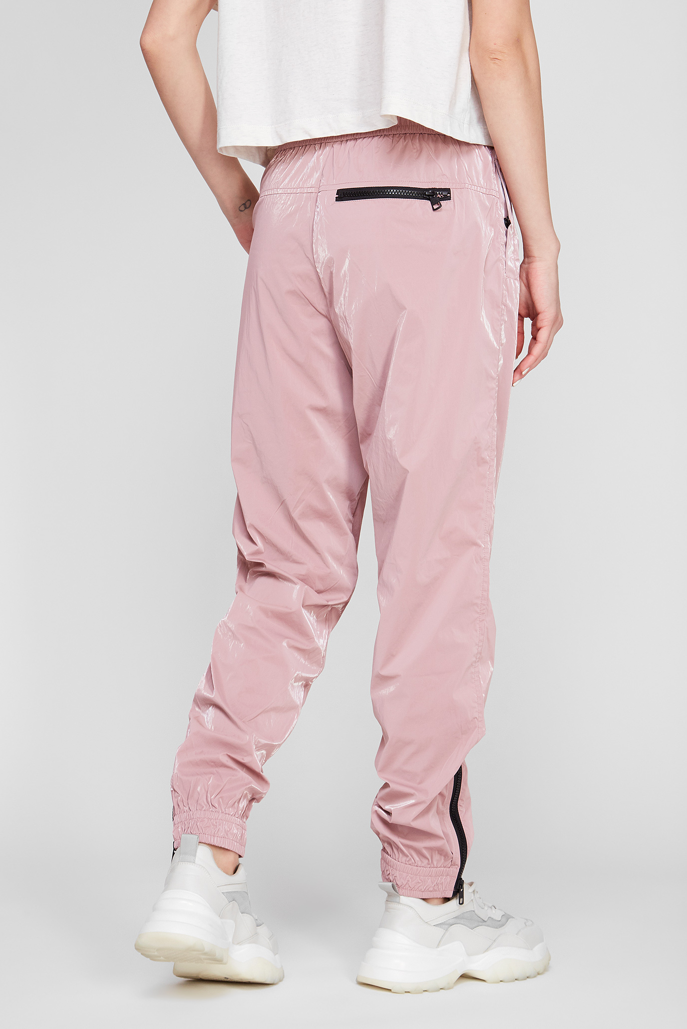 Женские пудровые спортивные брюки Calvin Klein Jeans Женские пудровые спортивные брюки 7