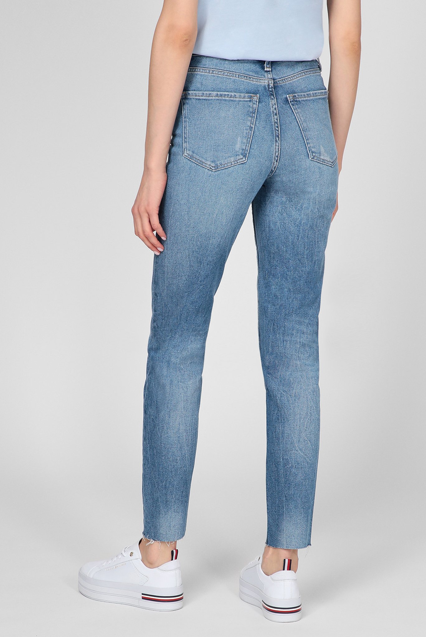 Женские синие джинсы GRAMERCY TAPERED HW A LAY 4