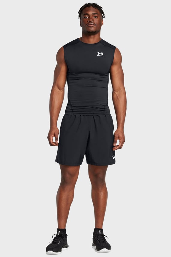 Мужские черные шорты UA Core+ Woven Shorts