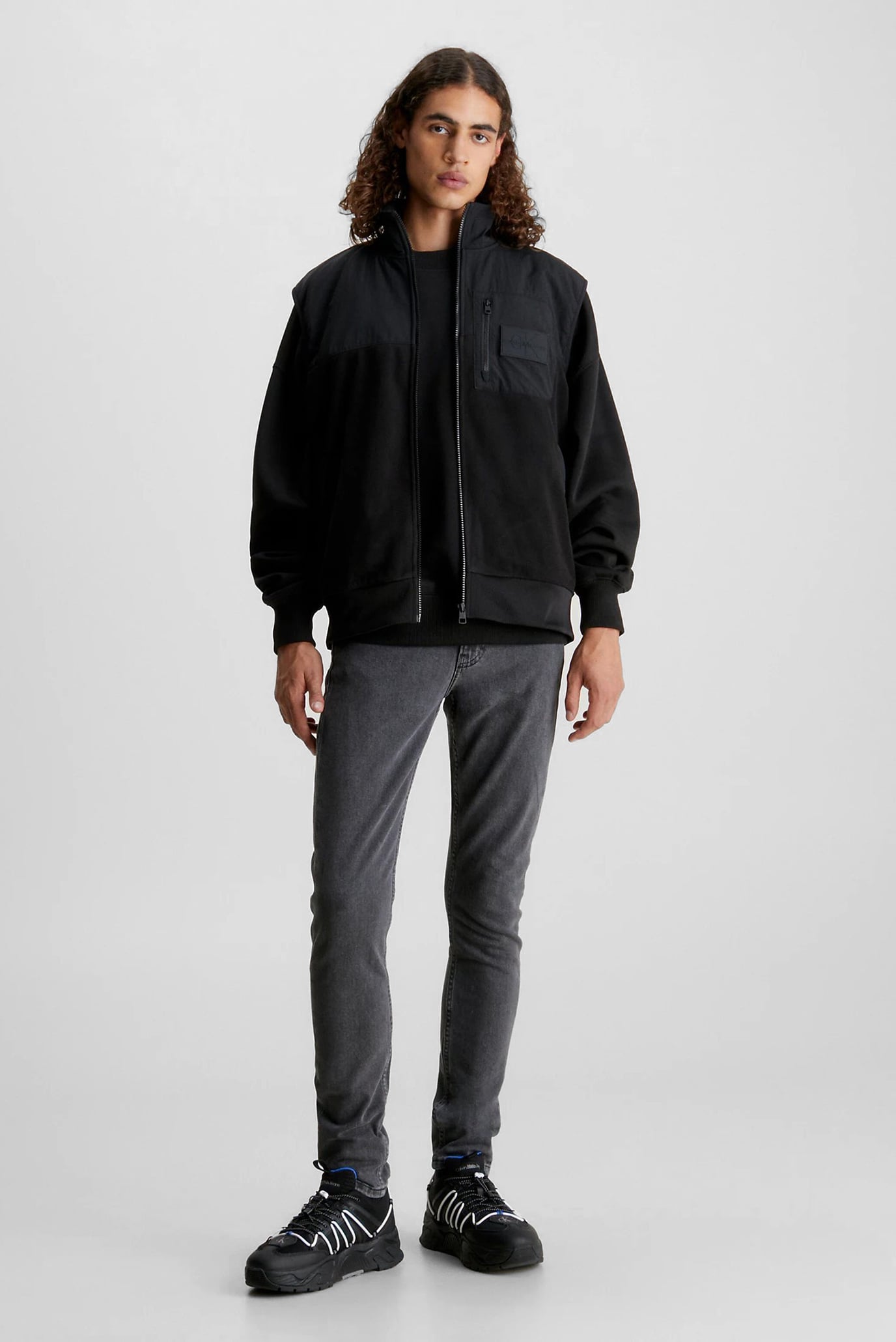 Мужские серые джинсы SLIM TAPER 2