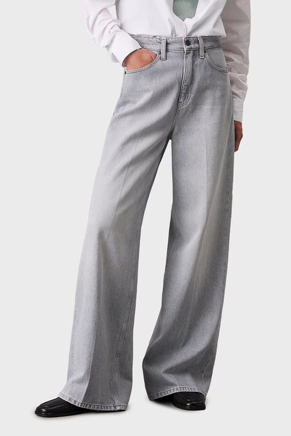 Джинсы HR WIDE - MID GREY Calvin Klein Джинсы HR WIDE - MID GREY Calvin Klein