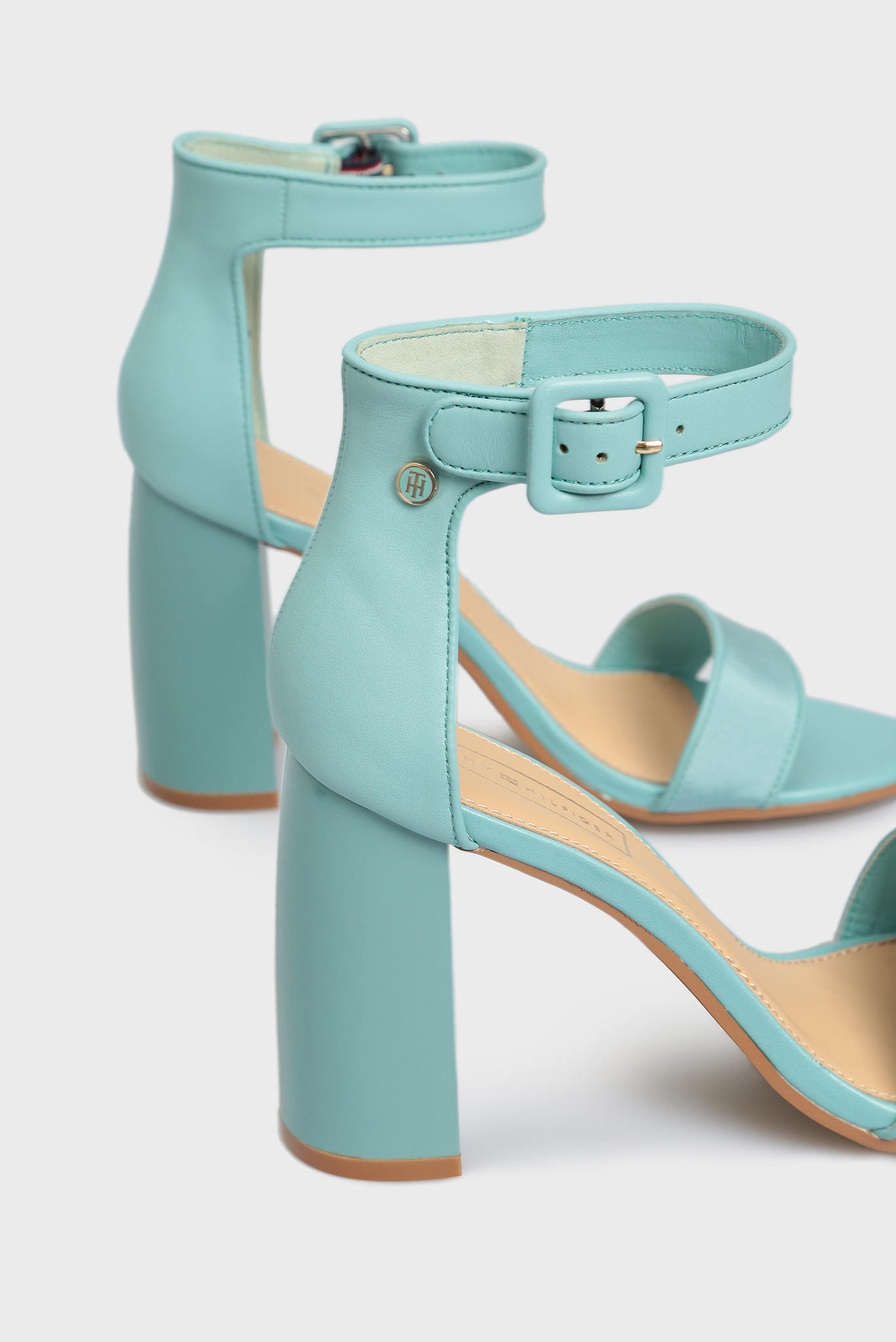 Женские бирюзовые босоножки HEELED 5