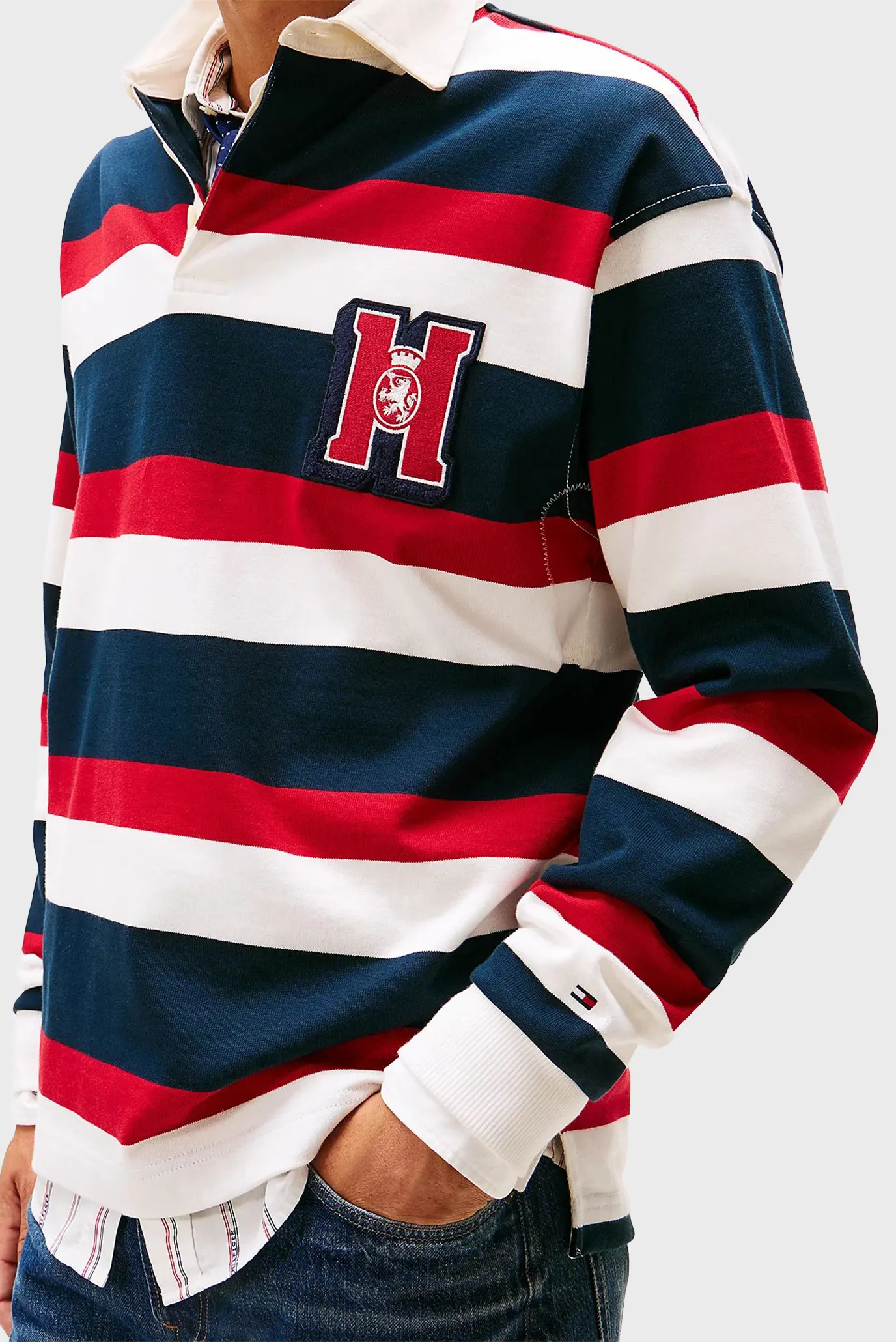 Свитшот CREST STRIPED RUGBY 4