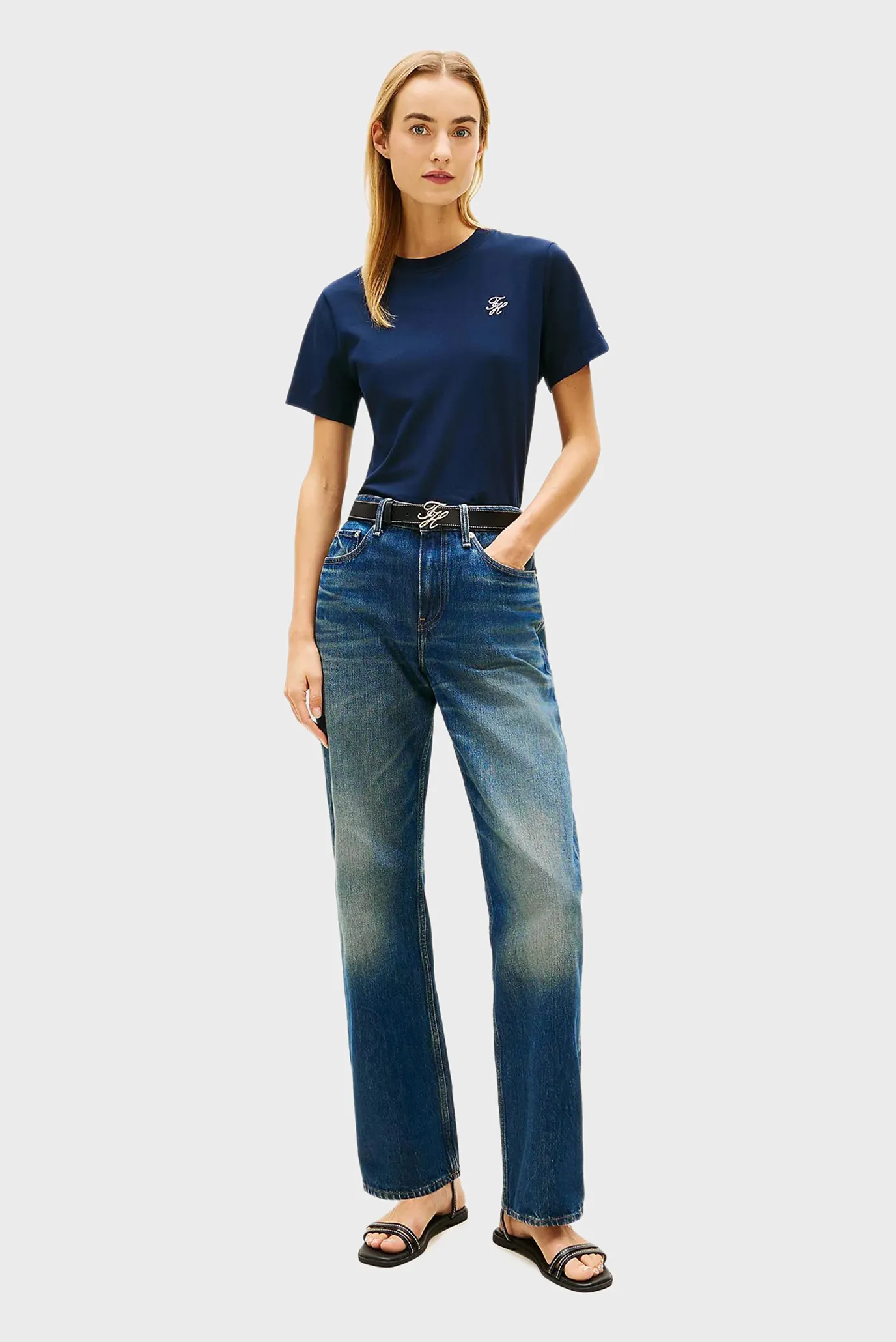 Футболка TH SCRIPT REG C-NK SS TEE 2