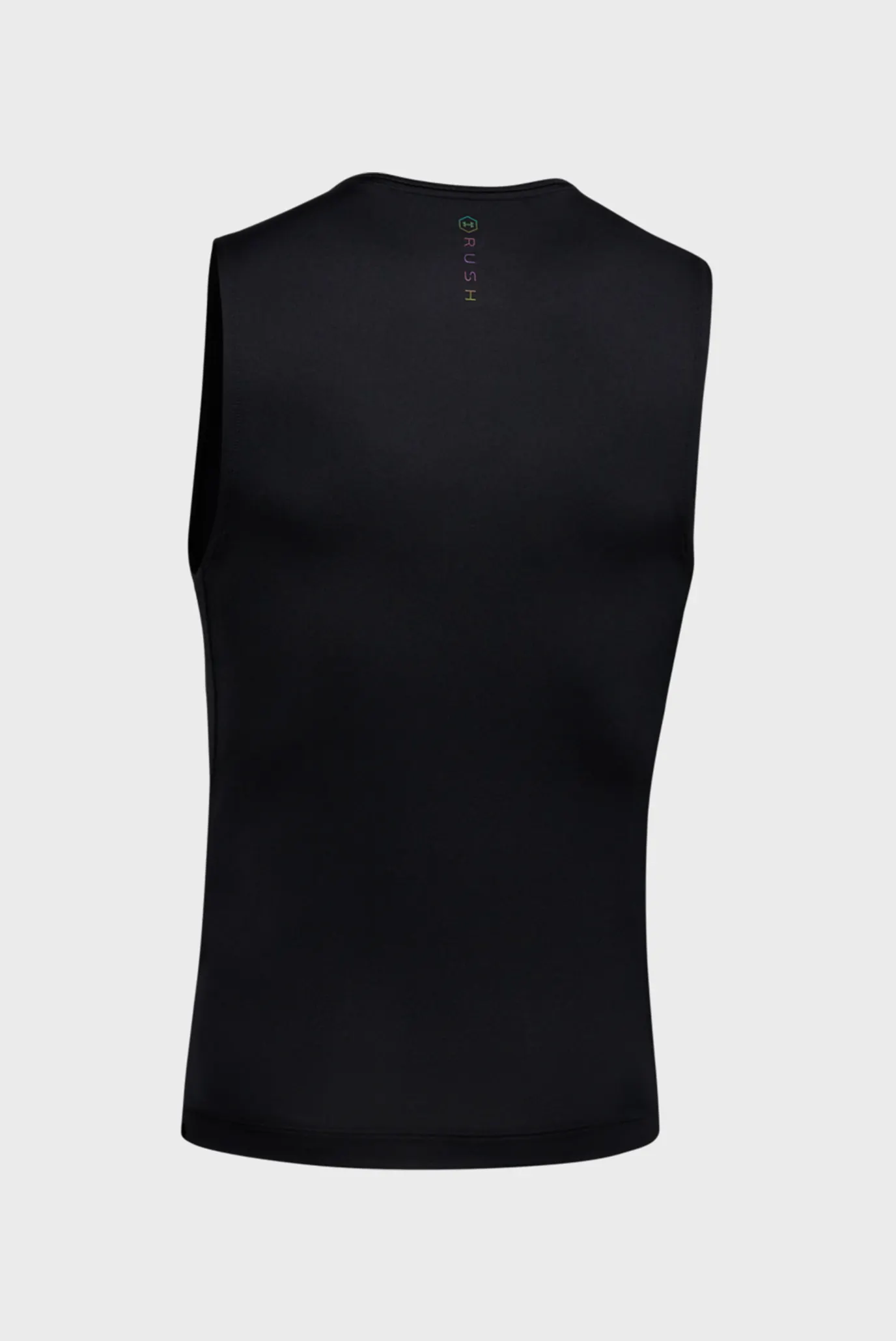 Мужская черная спортивная майка UA HG Rush Compression SL 12