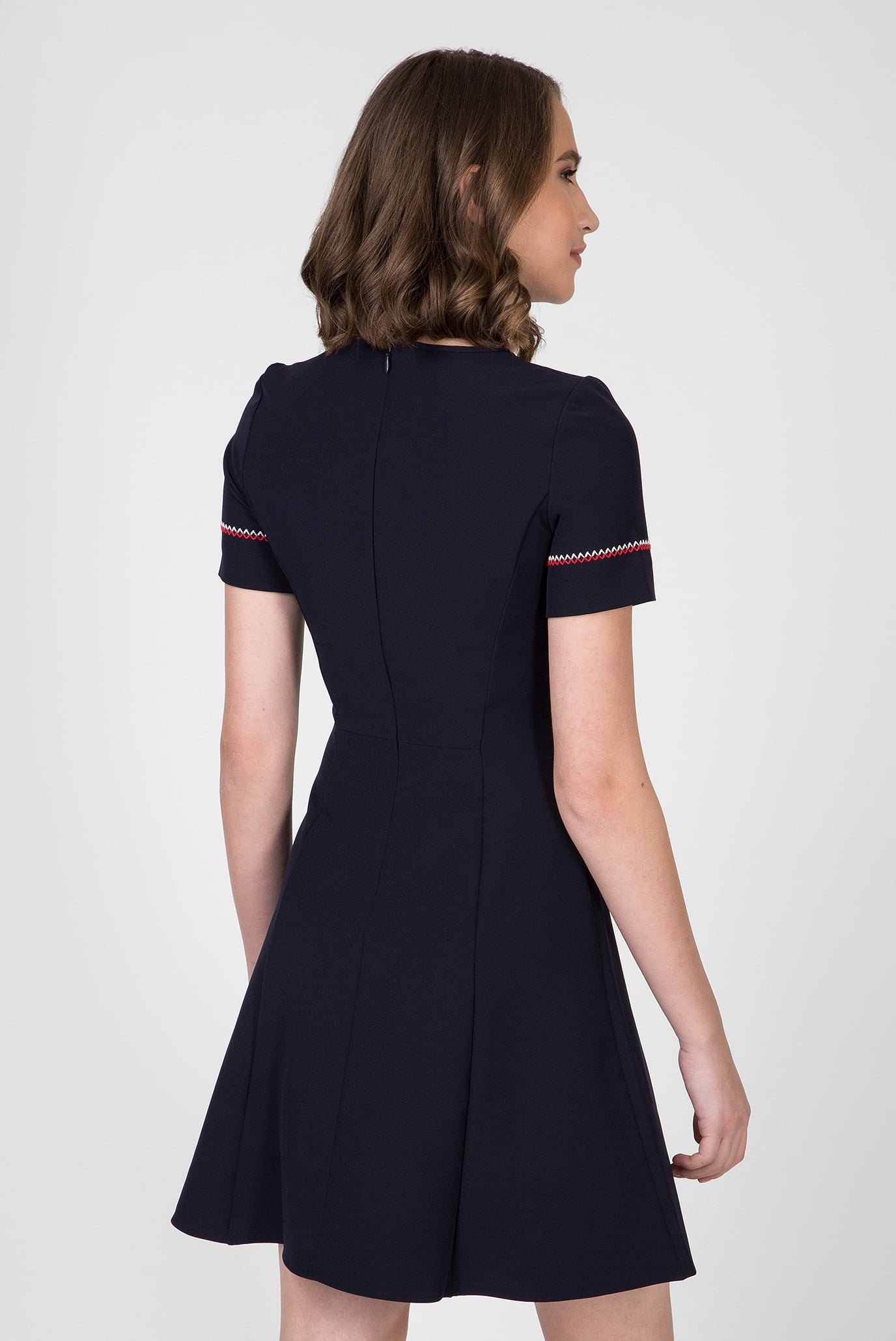 Женское темно-синее платье ANGELA 9
