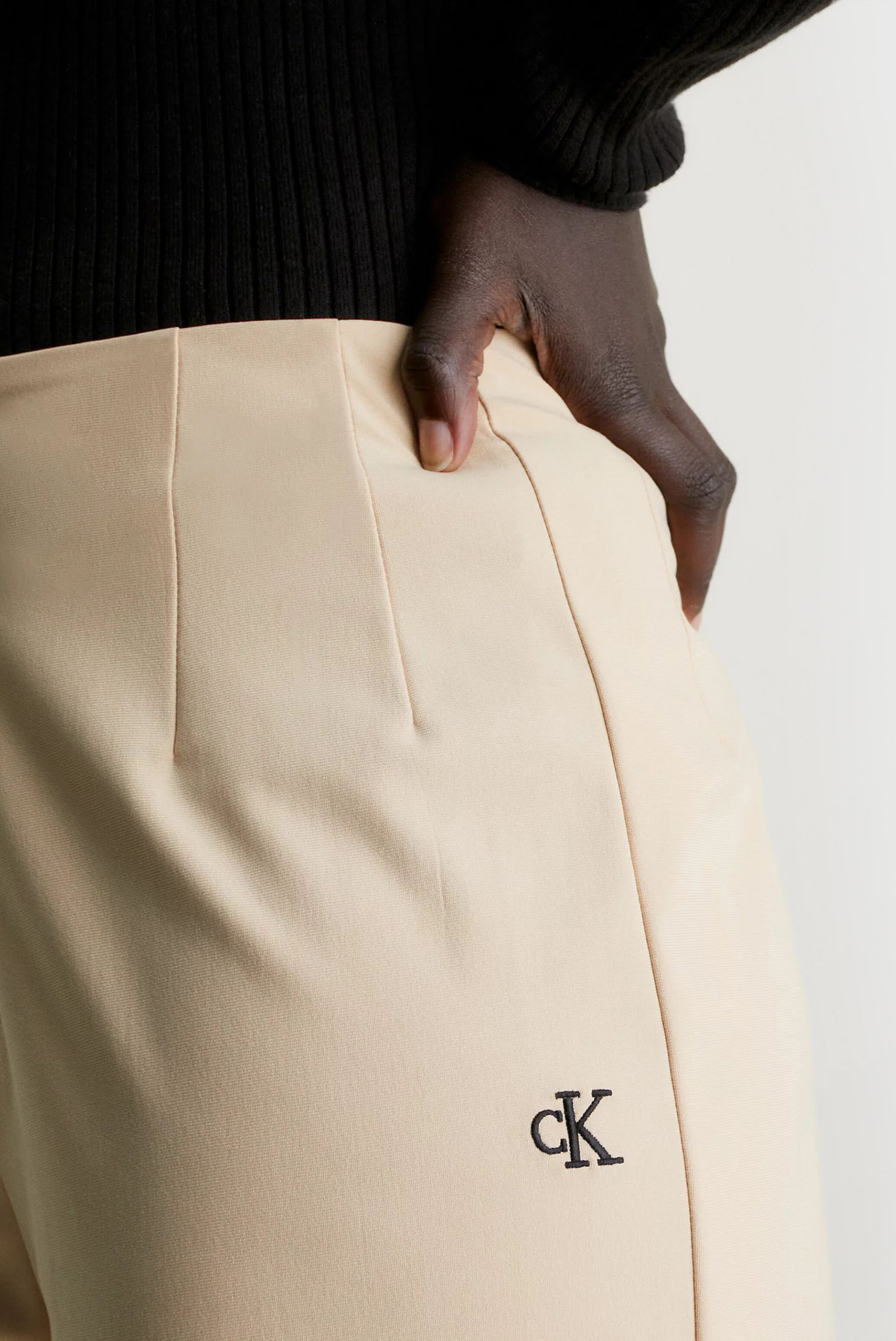 Штаны WIDE LEG KNIT PANT 4