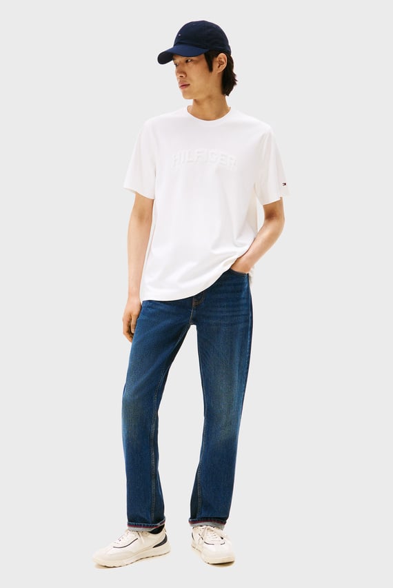 Футболка/HILFIGER ARCH EMBOSSED TEE