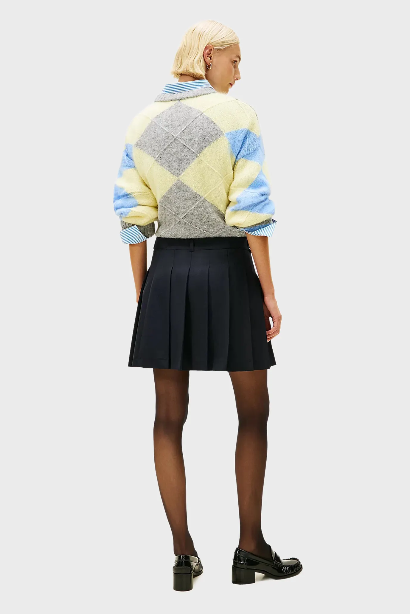 Юбка TIMELESS WOOL PLEATED MINI SKIRT 4