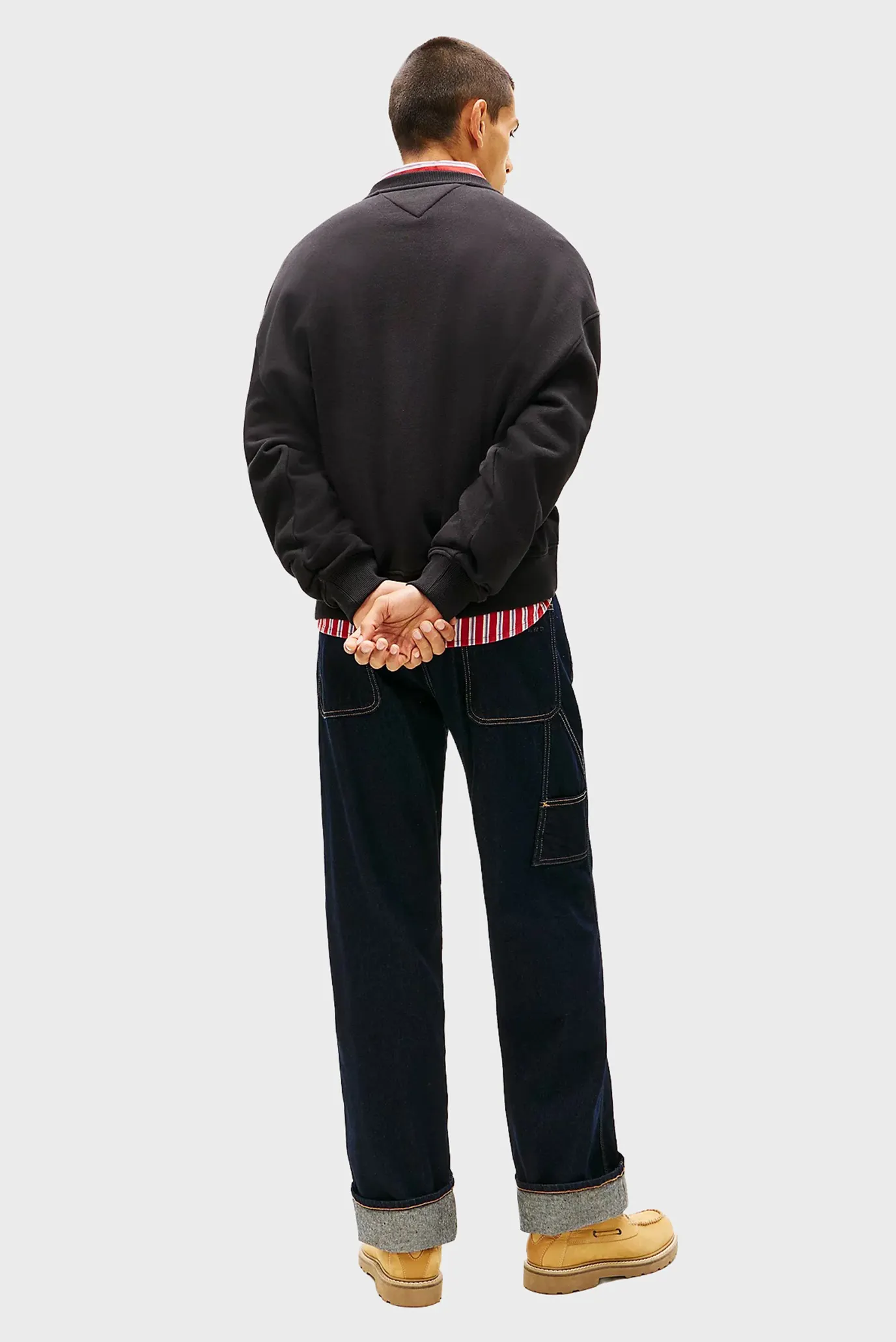 Свитшот TJM 90S DISTRESSED FLAG CREW 4