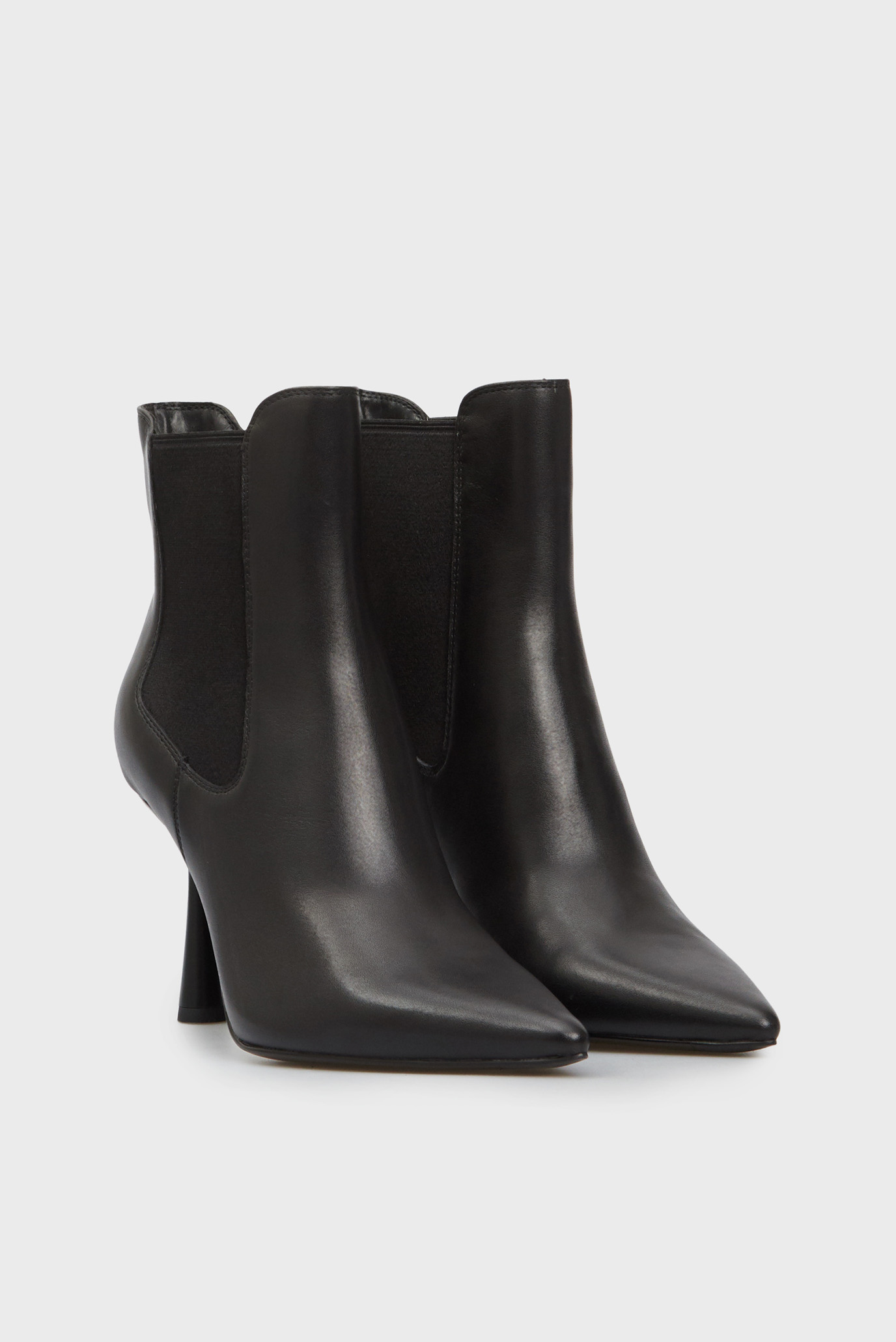 Женские черные кожаные ботильоны Canella 3