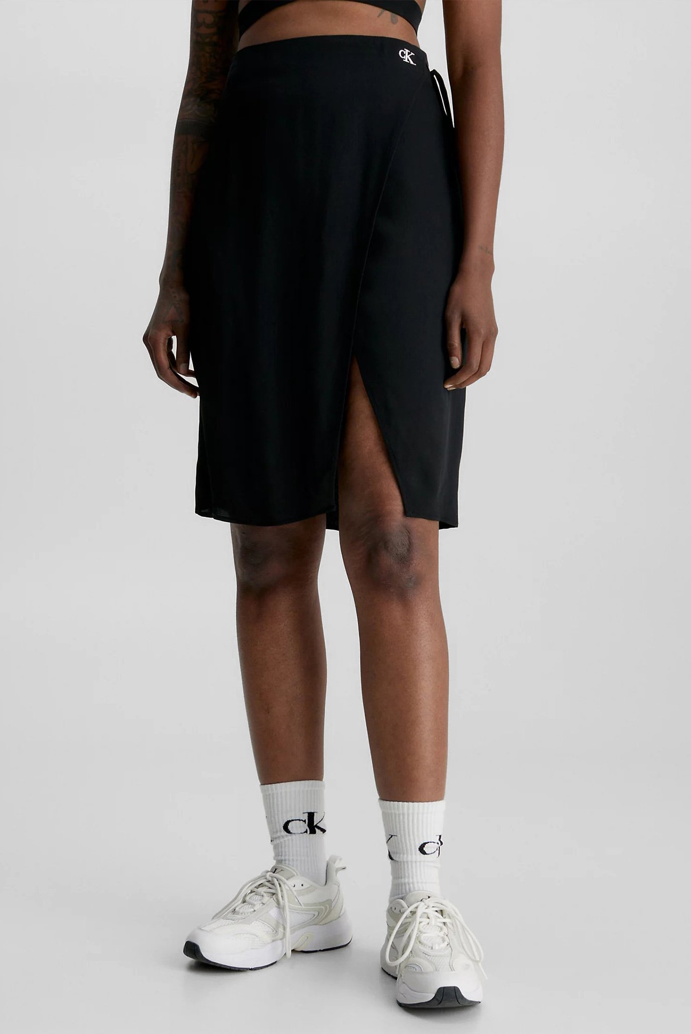 Юбка TIE DETAIL MIDI SKIRT 6