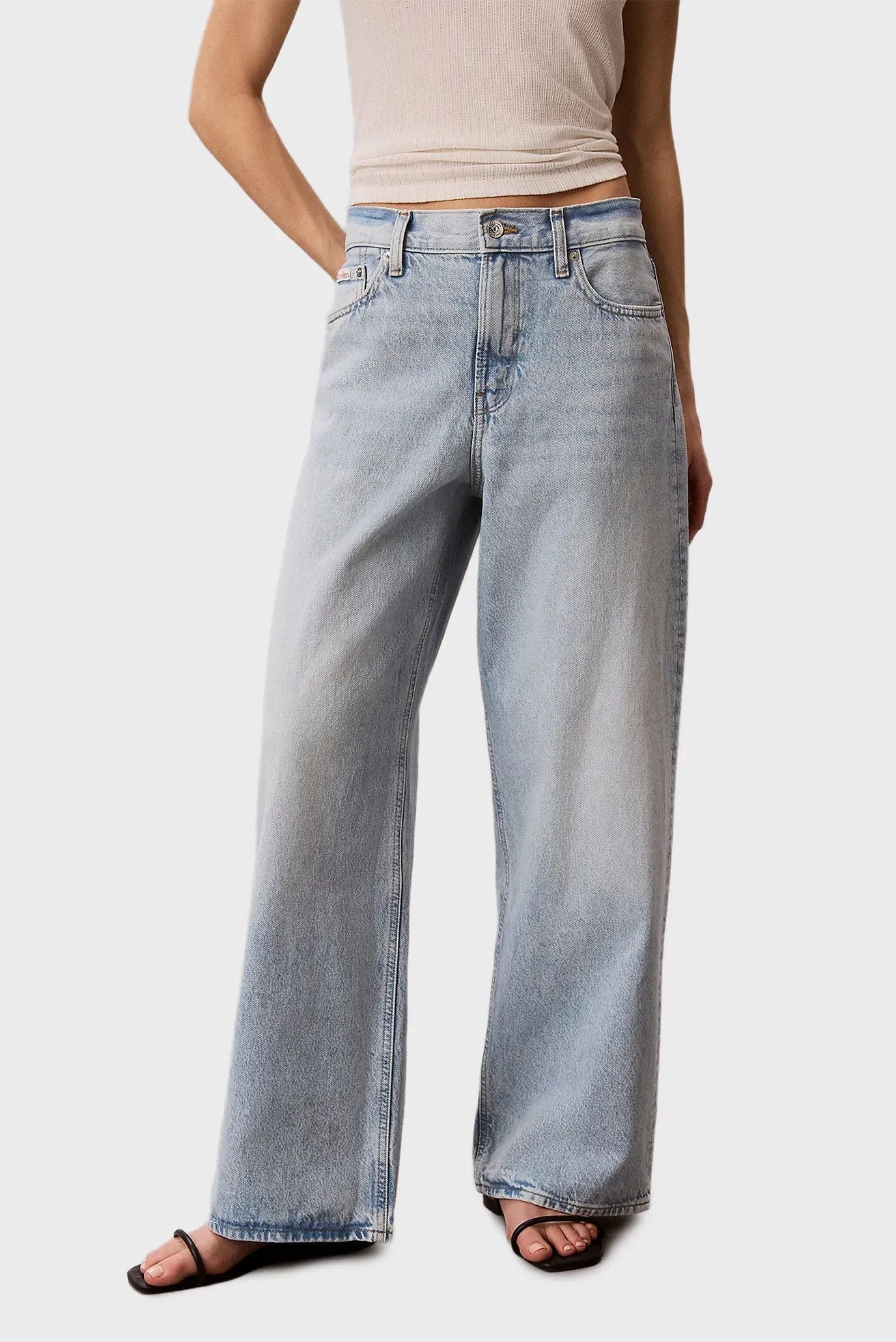 Джинсы LOW RISE BAGGY INDIGO STONE 1