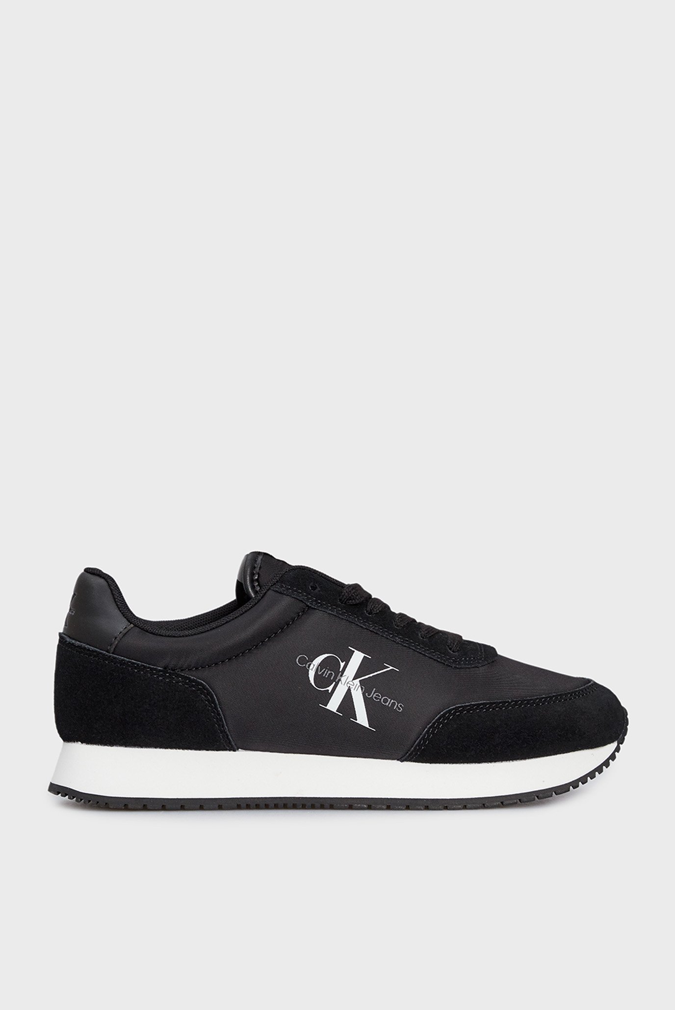 Женские черные кроссовки RETRO RUNNER LOW LACE 1