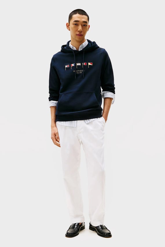 Худи HILFIGER MULTI FLAGS HOODY