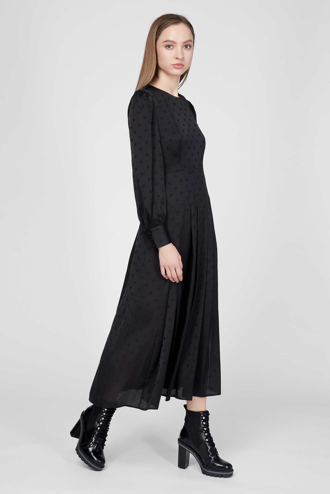 Женское черное платье POLKA DOTTommy Hilfiger Женское черное платье POLKA DOT 3