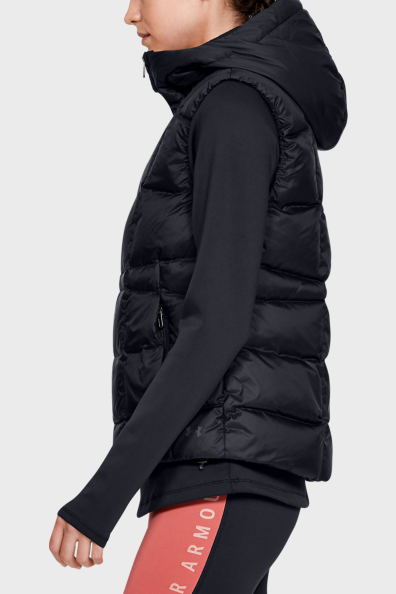 Женский черный жилет UA Armour Down Vest 9