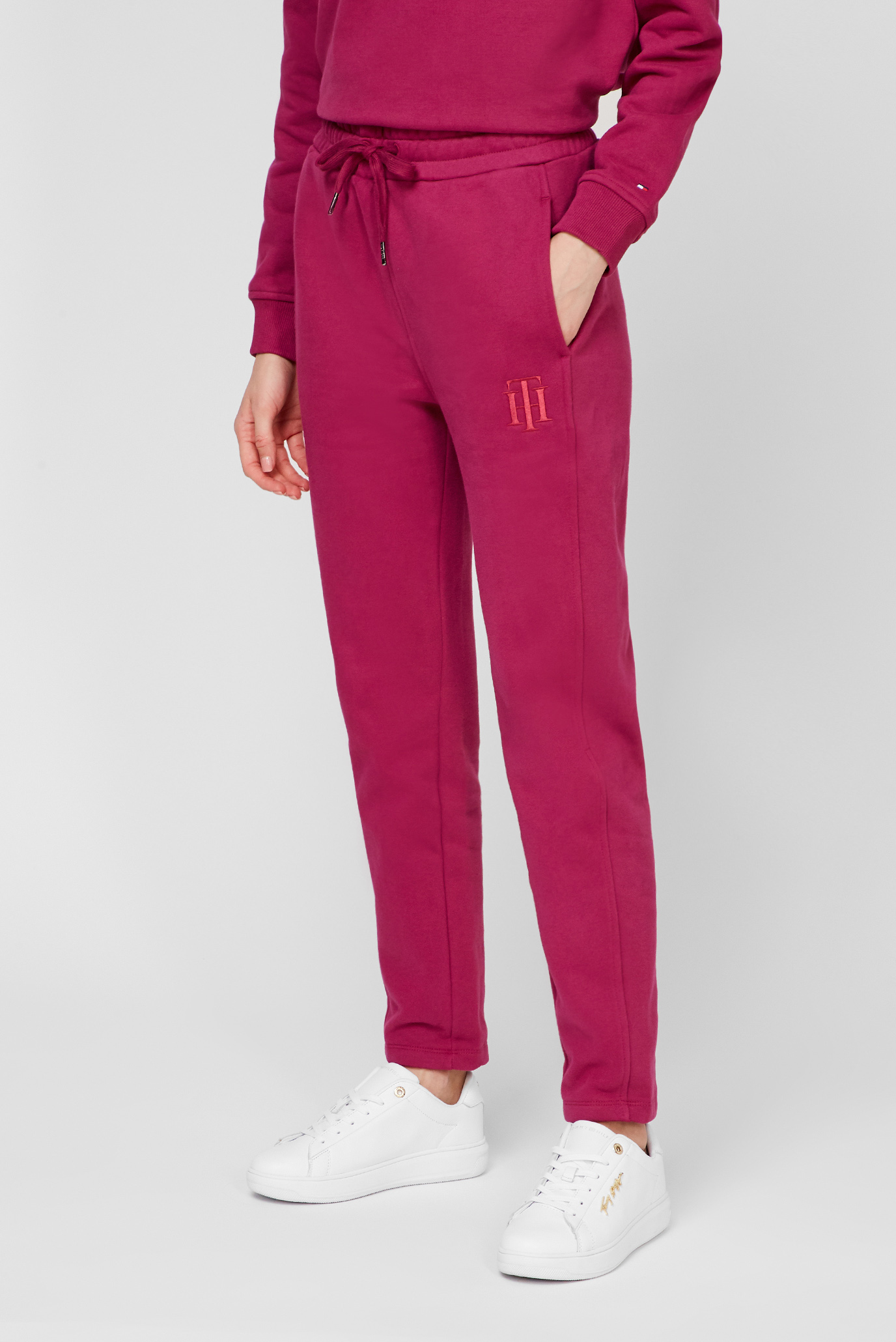 Женские малиновые спортивные брюкиTommy Hilfiger Женские малиновые спортивные брюки 8