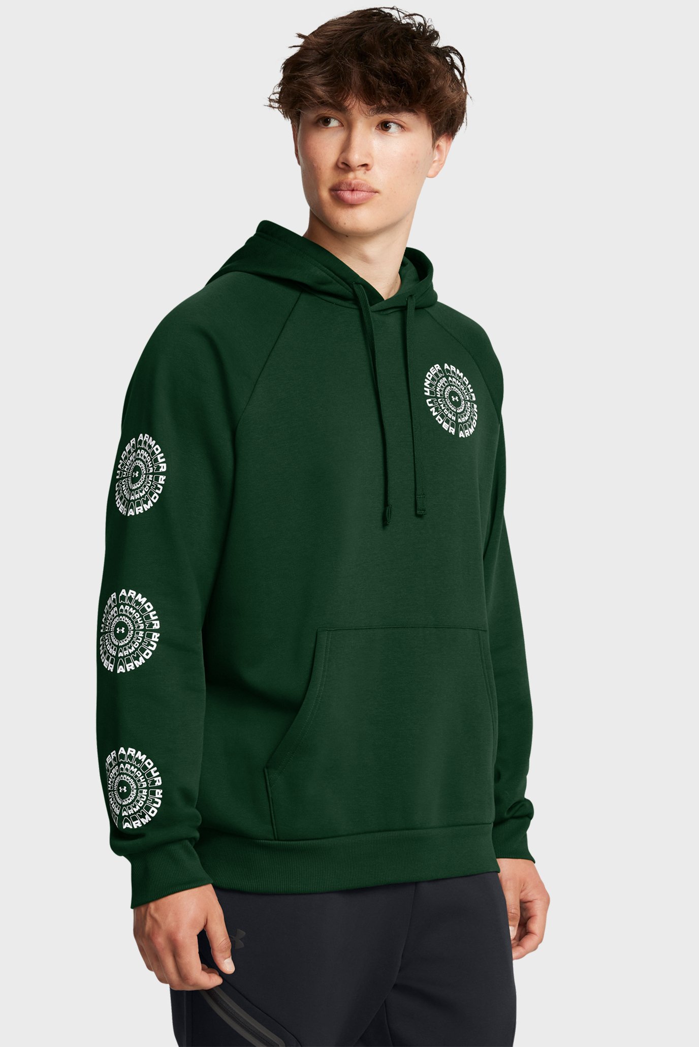 Худи/UA Rival Fleece HBR Logo HD 1