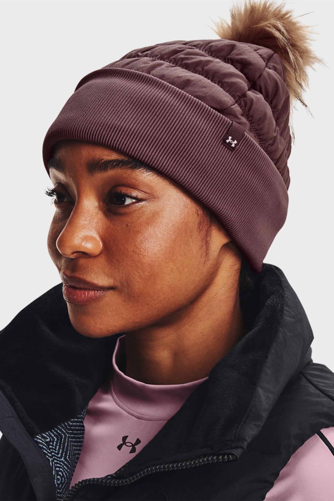 Женская фиолетовая шапка Storm Insulated CGI Beanie 6