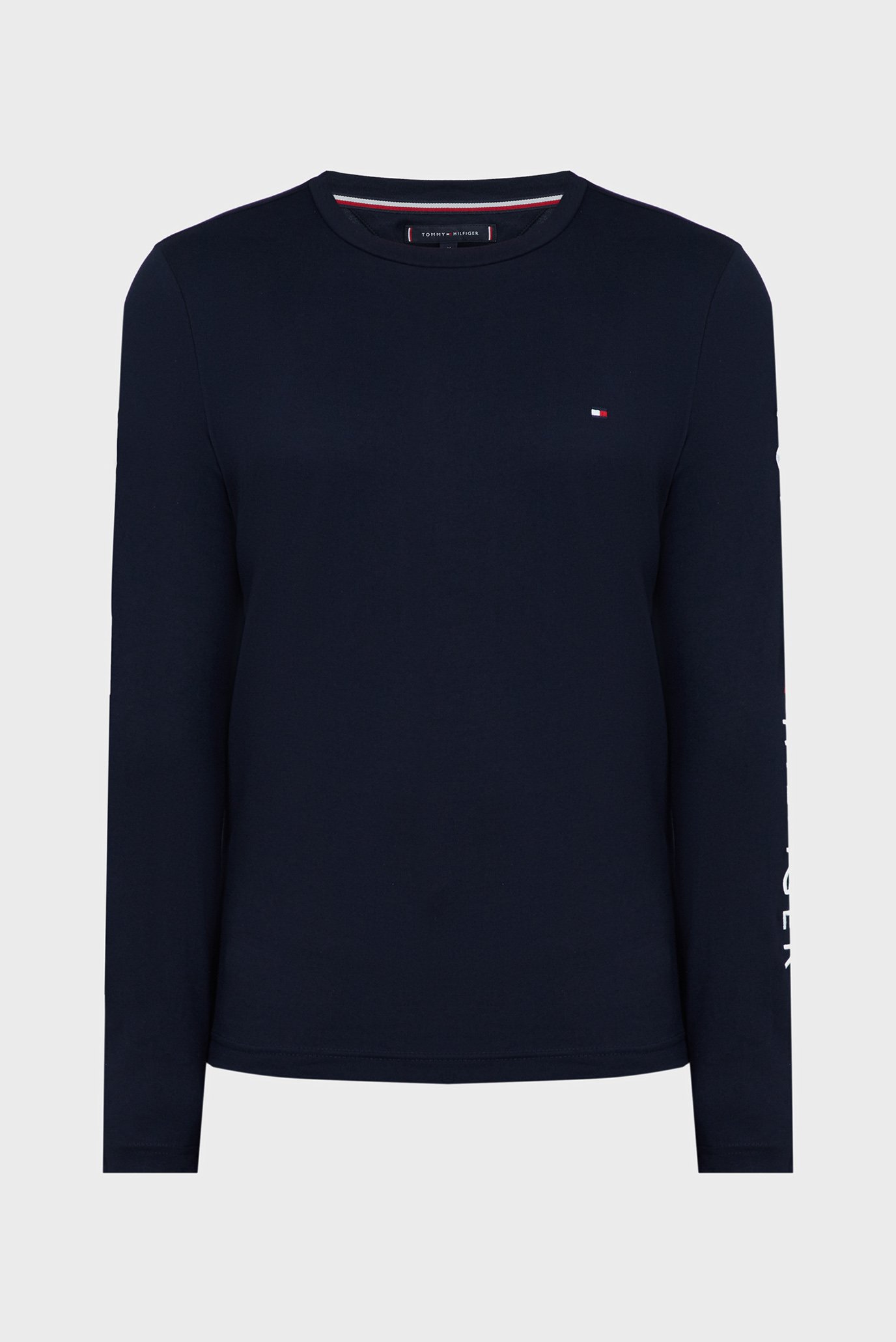 Мужской темно-синий лонгслив TOMMY LOGO TEE 11