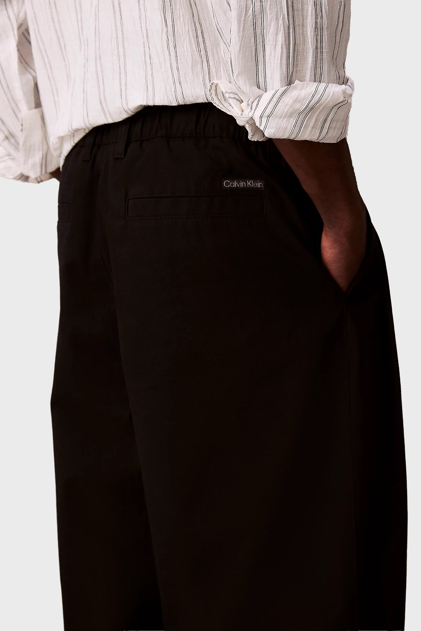 Штаны COTTON NYLON PLEATED HALF ELASTI 5