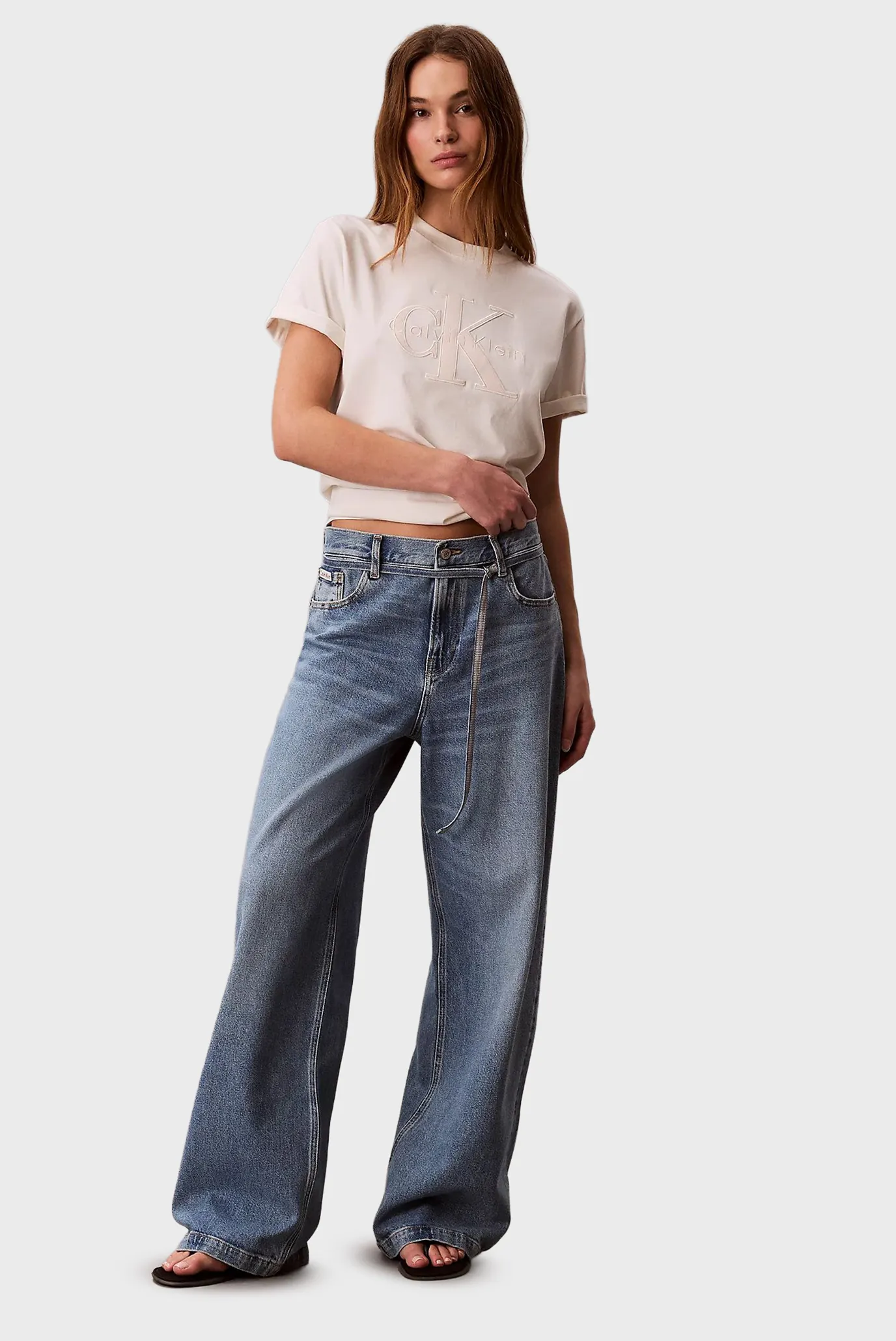 Джинсы LOW RISE BAGGY OVERNIGHT BLUE 2