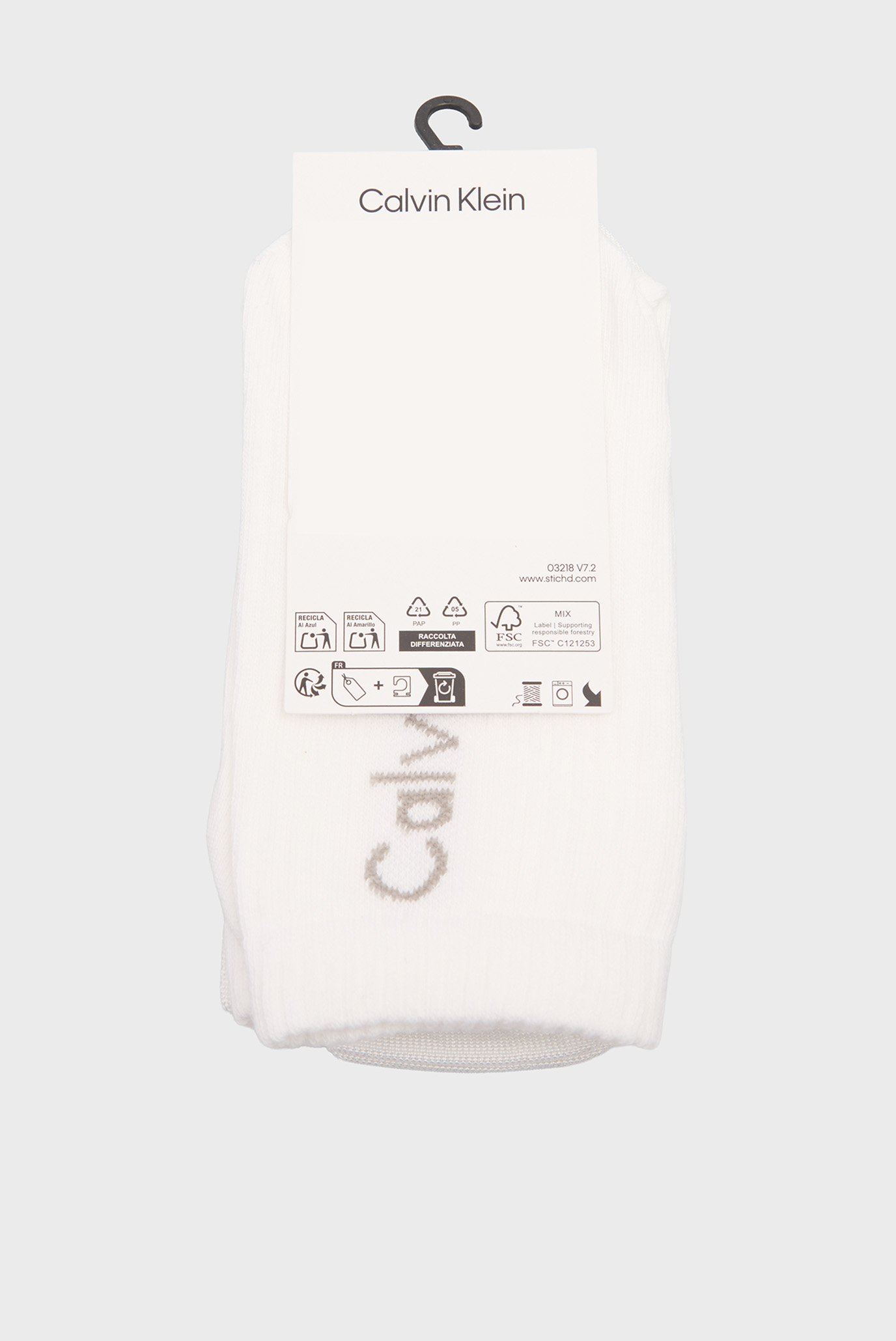 Носки CKJ WOMEN SOCK 2P BACK LOGOCalvin Klein Jeans Носки CKJ WOMEN SOCK 2P BACK LOGO 3