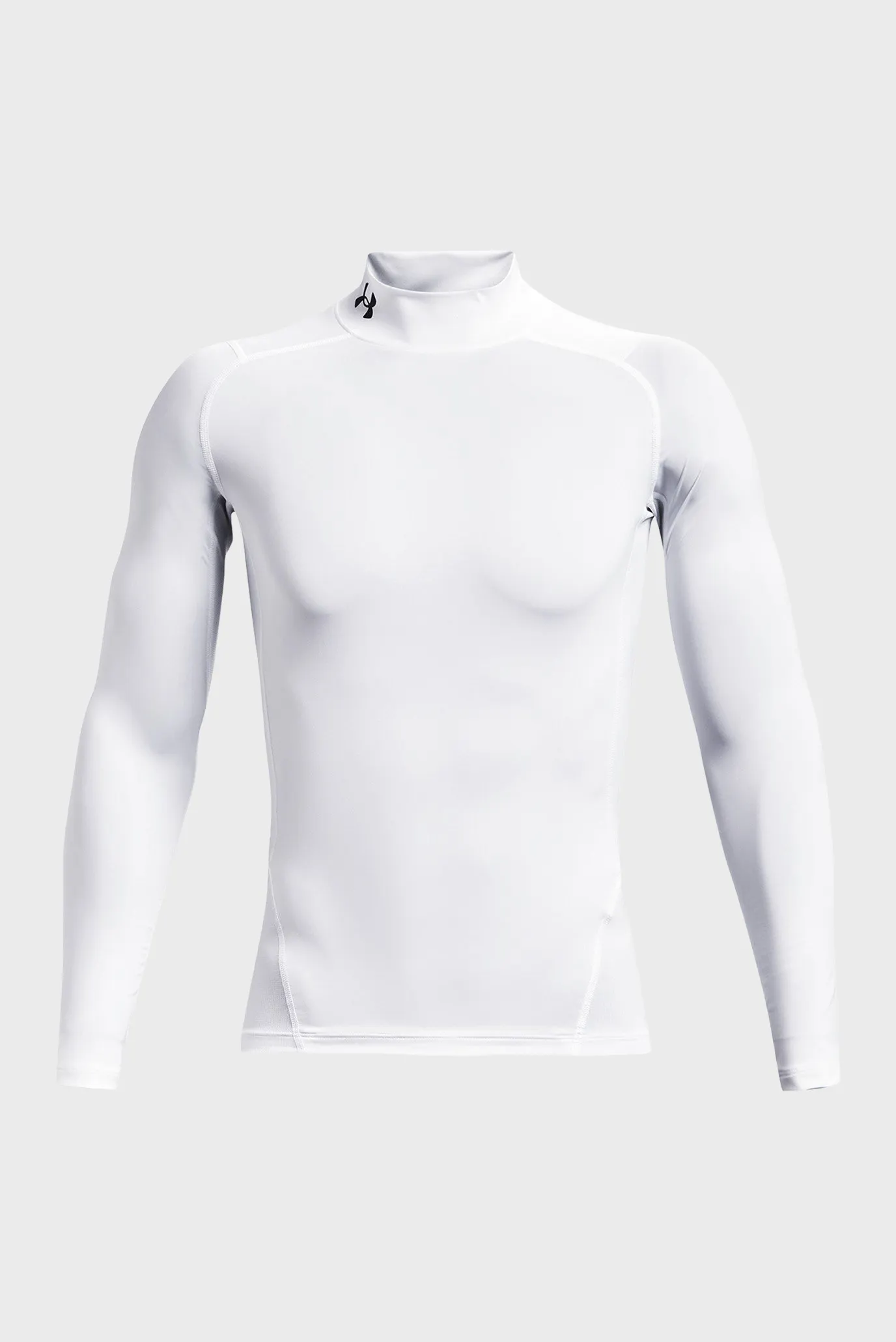 Лонгслив UA HG Armour Comp Mock LS-WHT 5