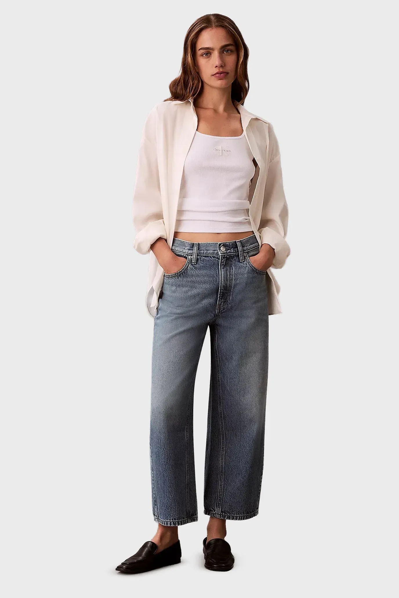 Джинсы HIGH RISE DENIM CULOTTE TRANSMIT 2