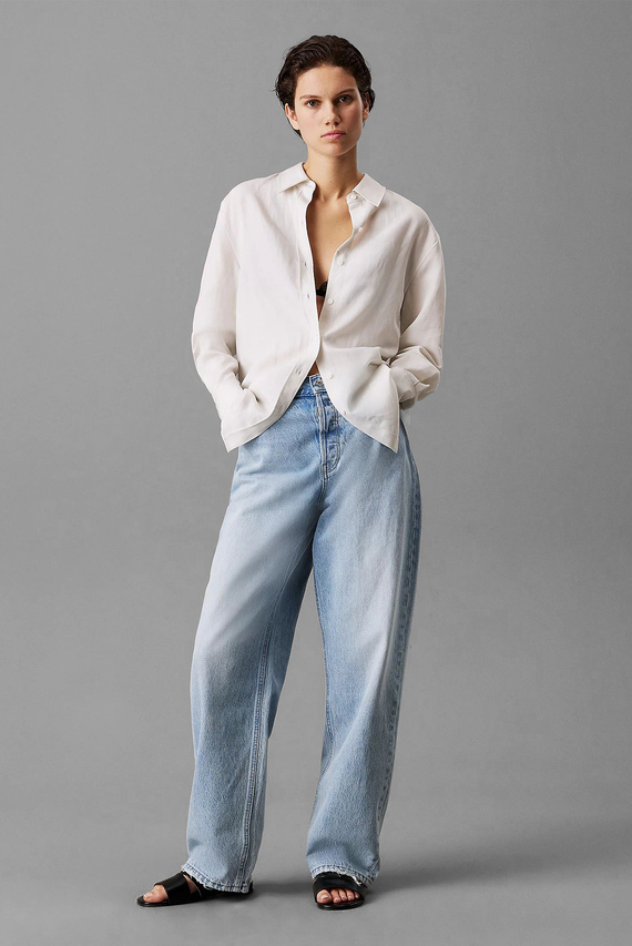 Рубашка LINEN BLEND LS REGULAR SHIRT