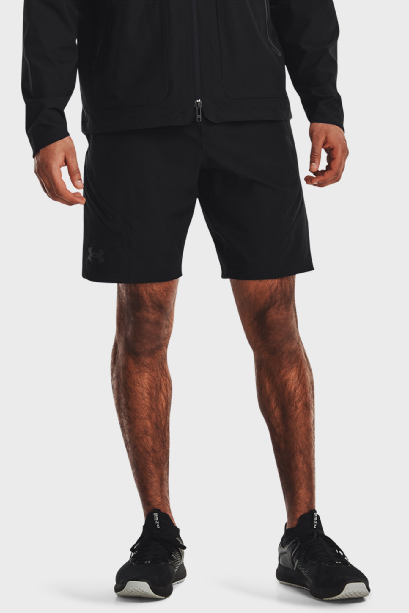 Мужские черные шорты UA Unstoppable Cargo Shorts 7
