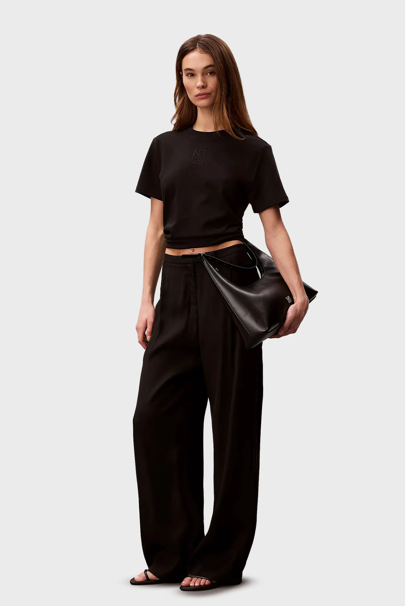 Футболка SS LUX CTN INTERLOCK EMBLEM MOCK 2