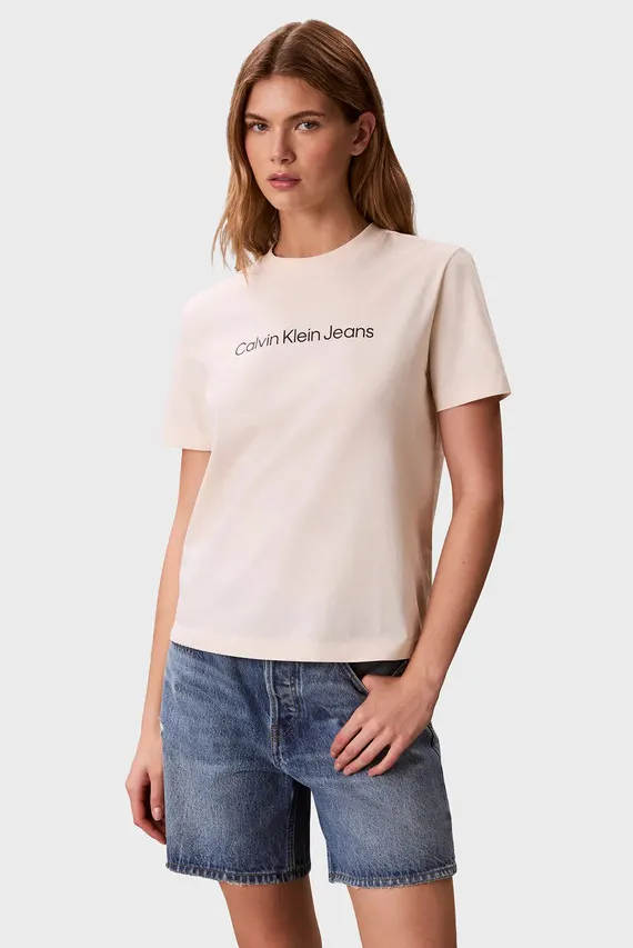 Футболка A- INST LOGO CLASSIC TEE SS Calvin Klein Jeans