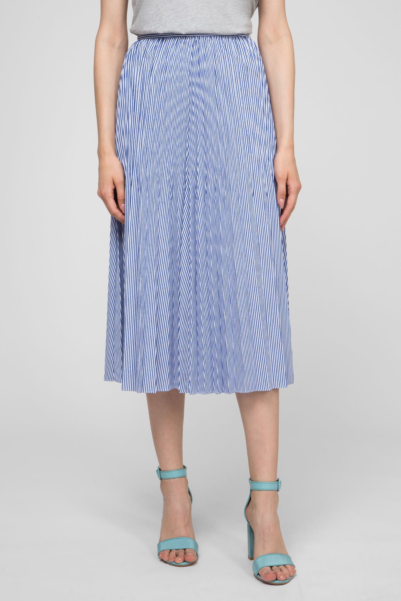 Женская синяя плиссированная юбка DAISY 1