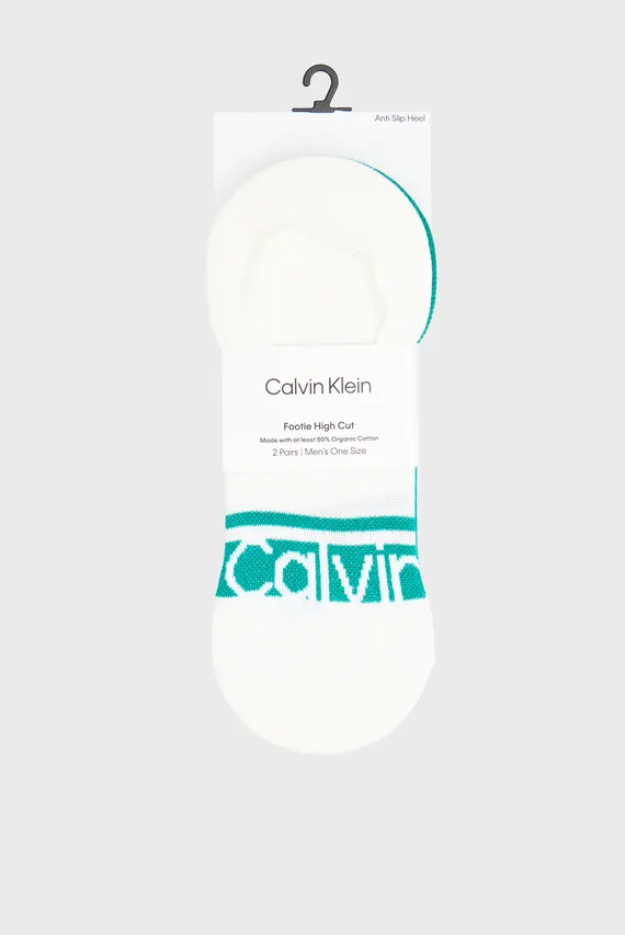 Следы CK MEN FOOTIE HC 2P LOGO STRIP Calvin Klein