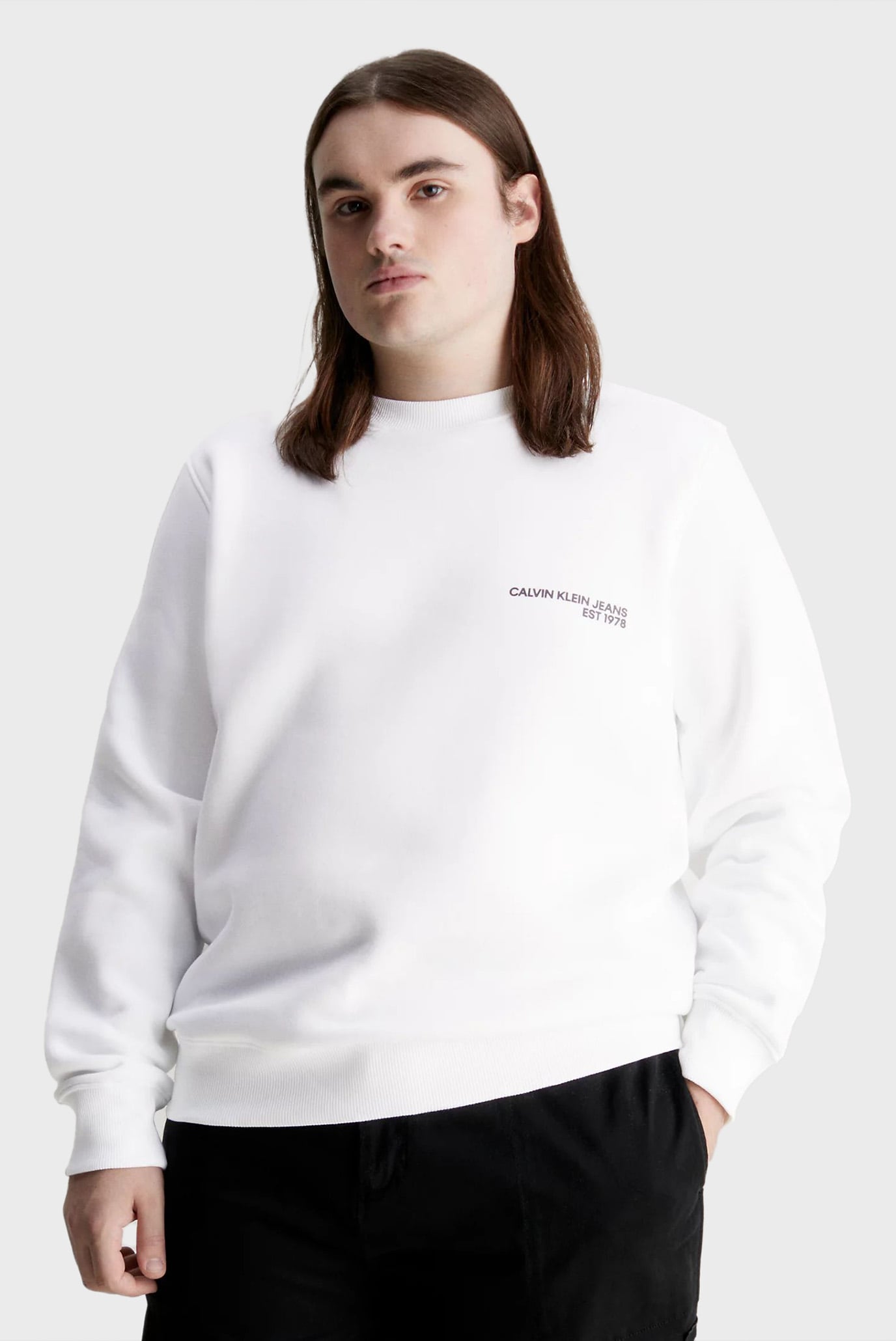 Свитшот CK SPRAY CREW NECK 2