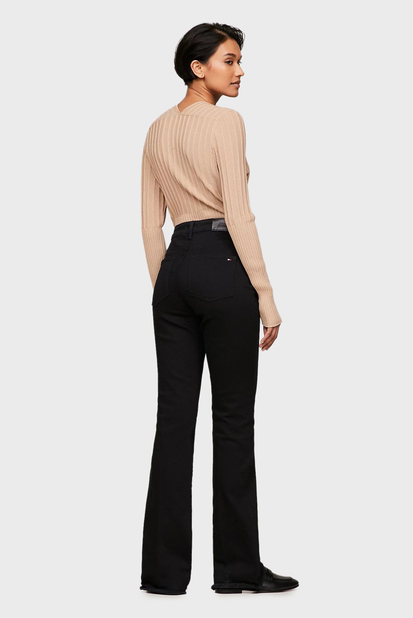 Женские черные джинсы BOOTCUT HW STAY BLACK 3