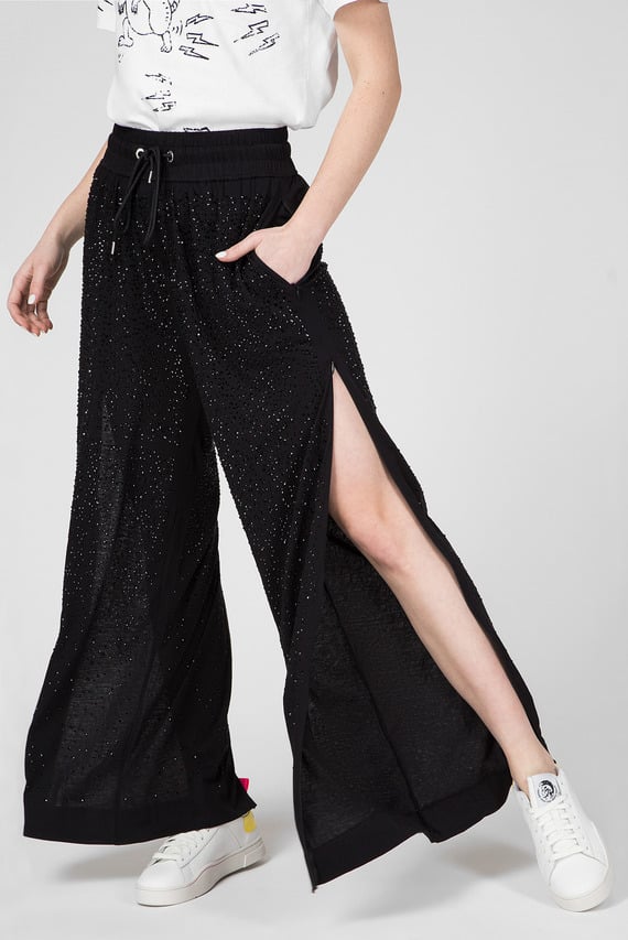 Женские черные брюки P-STRASS-C Diesel Женские черные брюки P-STRASS-C Diesel