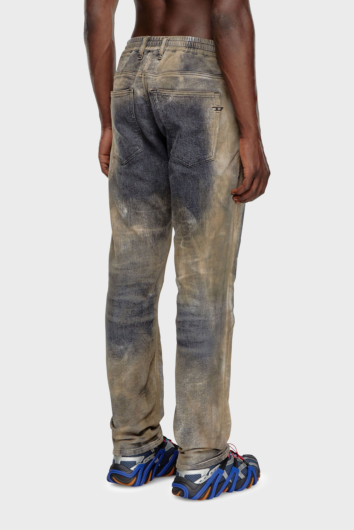 Мужские серые джинсы D-KROOLEY-B JOGG Sweat jeans 3