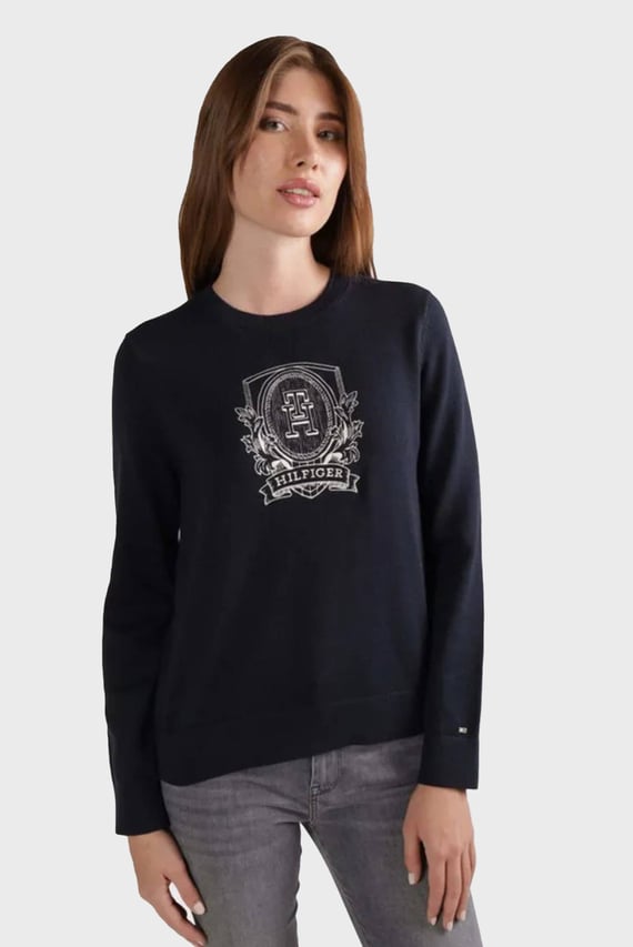 Свитер CREST GRAPHIC C-NK SWEATER