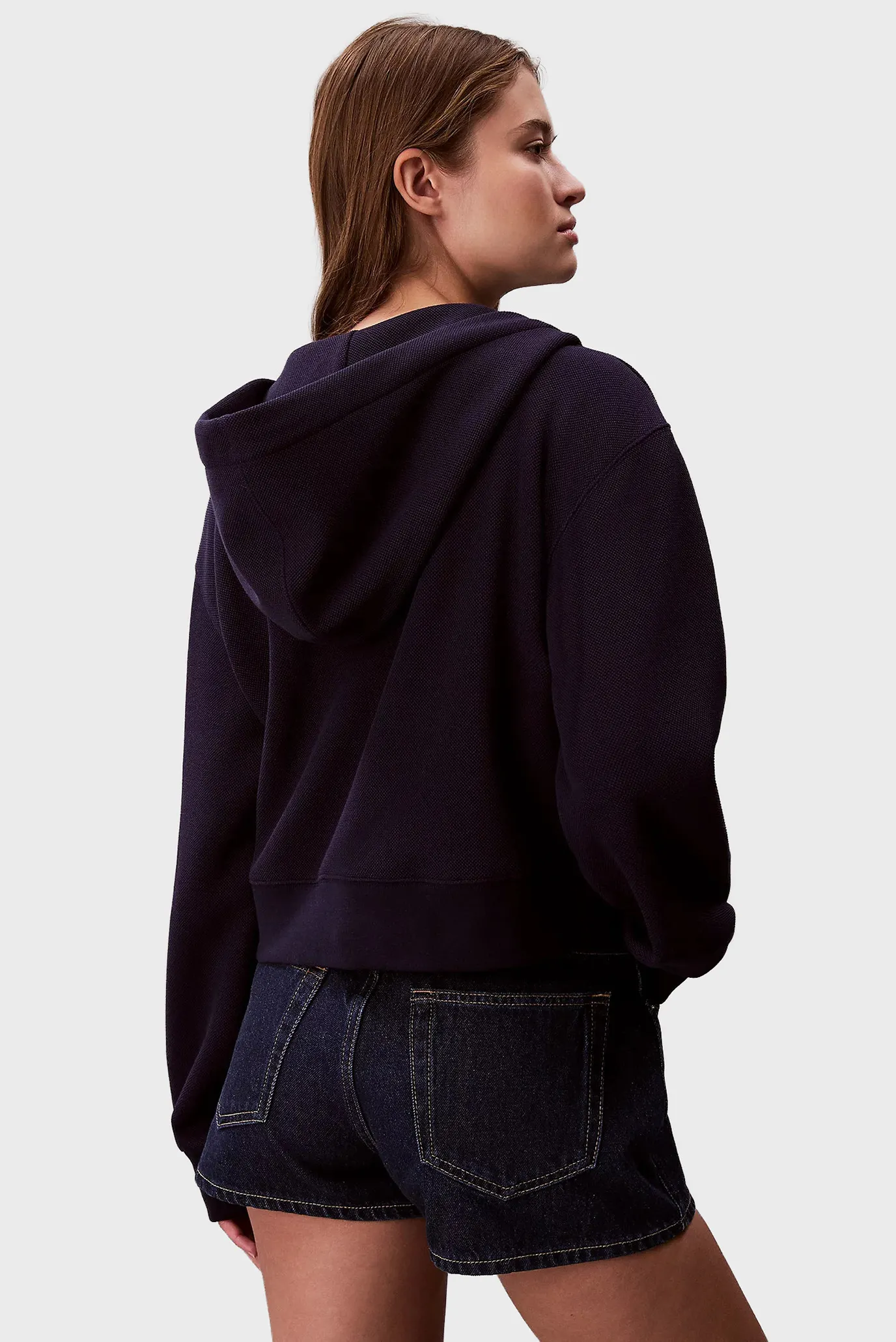 Реглан LS RLXD INTRLCK CROP FULL ZIP SW 4