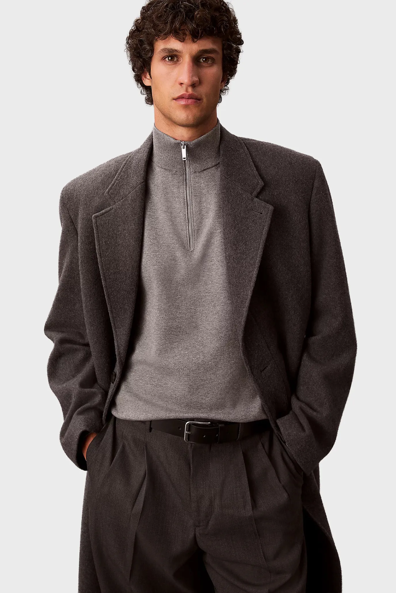 Свитер LS SUPIMA QZ SWEATER 12GG 5